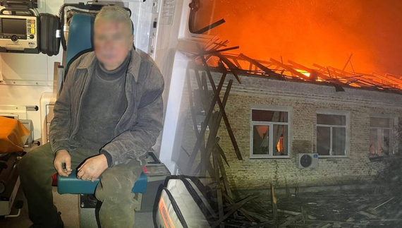 "Шахед" спалив контору лісництва в центрі області: лишилось чотири стіни