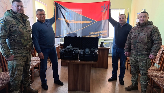 У Новобасанській громаді придбали два коптери захисникам