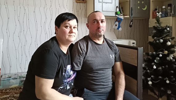 Юлія і Павло Лепені вдома в Городні